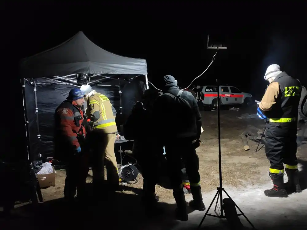 Dzięki technologii i współpracy odnaleziono zaginionych. Nocne ćwiczenia w Regietowie