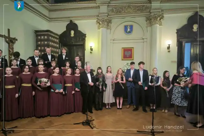 Koncert Młodzieżowego Chóru „Scherzo" w Nowym Sączu