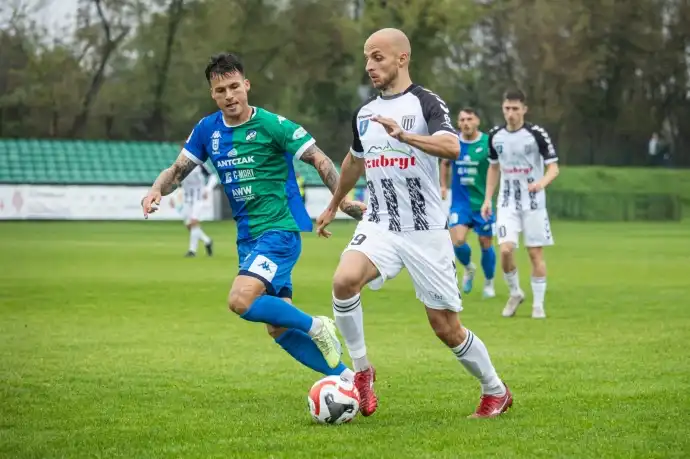 Sandecja przegrywa z liderem tabeli KKS-em 1925 Kalisz