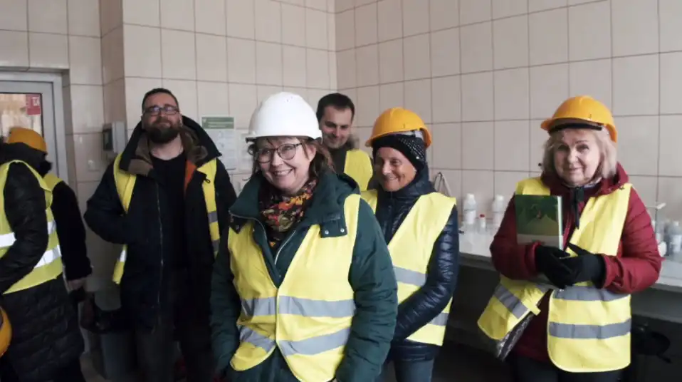 Mieszkańcy Nowego Sącza zwiedzali konińską spalarnię