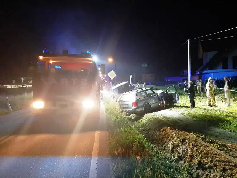 Seria wypadków na drogach Sądecczyzny