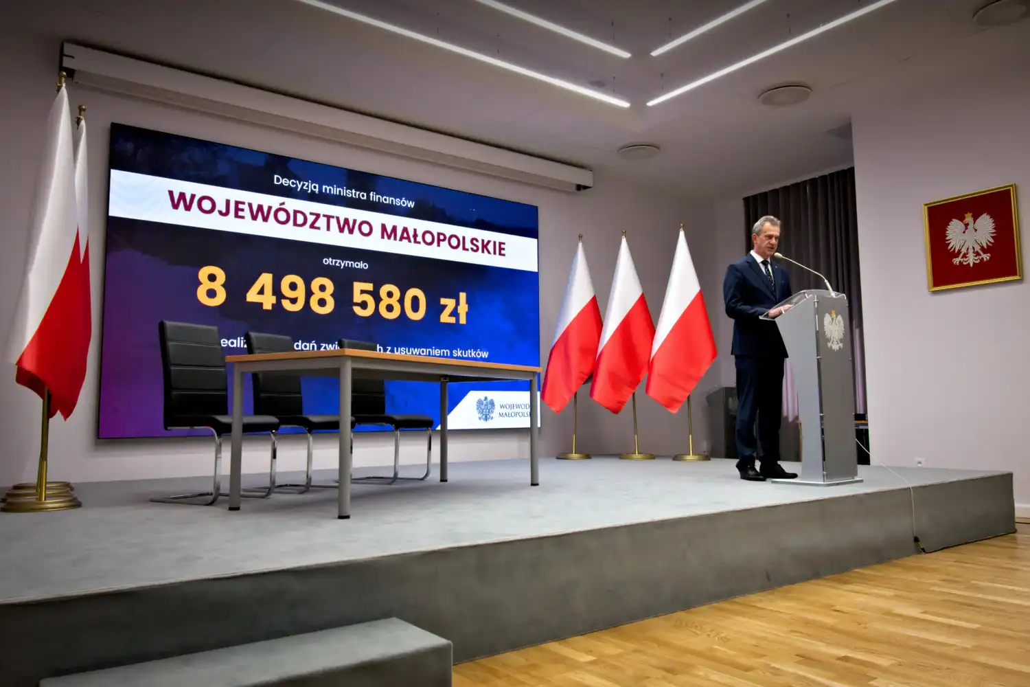 Małopolskie samorządy z dofinansowaniem na realizację zadań związanych z usuwaniem skutków osuwisk