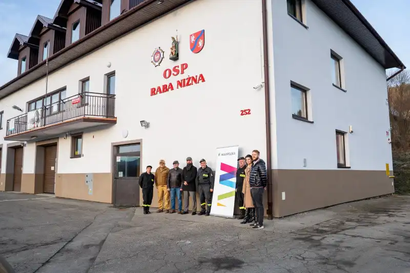Ochotnicy mają lepsze warunki. Zakończono modernizację OSP w Rabie Niżnej
