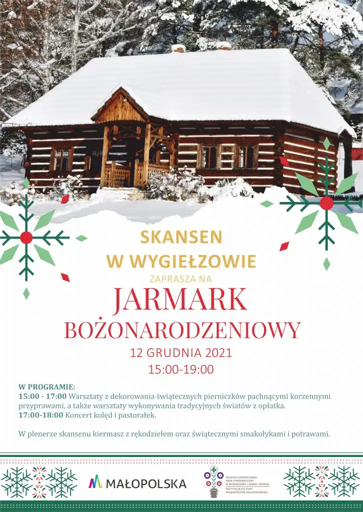 Małopolska: Wydarzenia kulturalne na weekend 9-12 grudnia