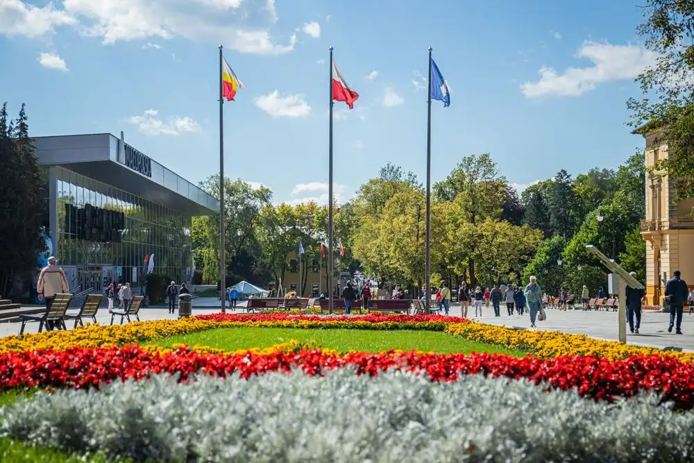 Odmienione centrum Krynicy-Zdroju na europejskim poziomie