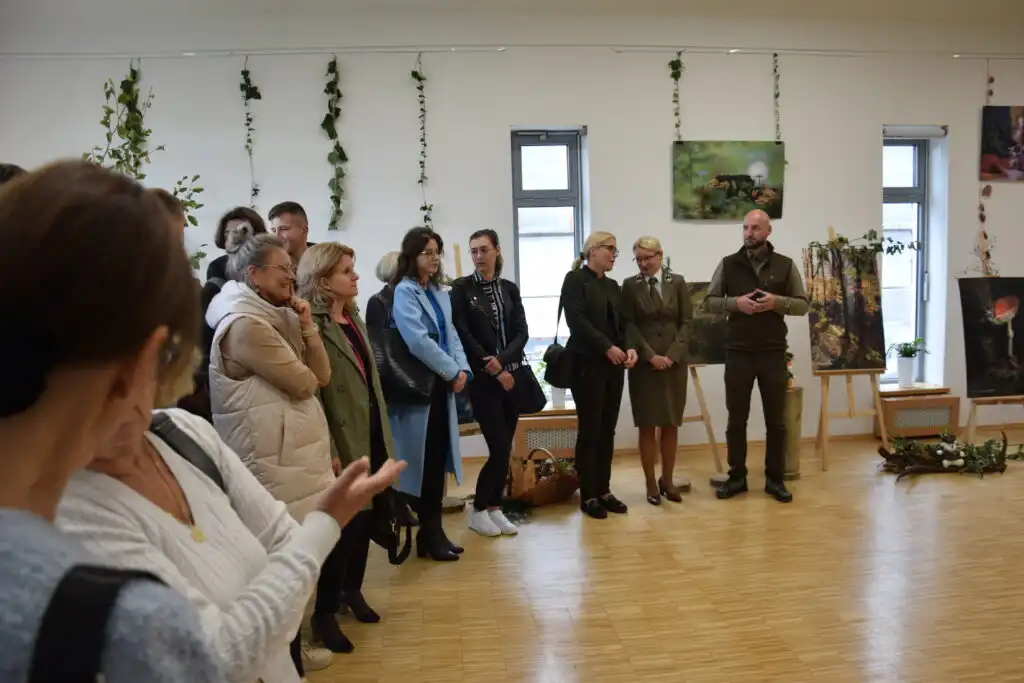 Wystawa "Leśne inspiracje" w Gołkowicach