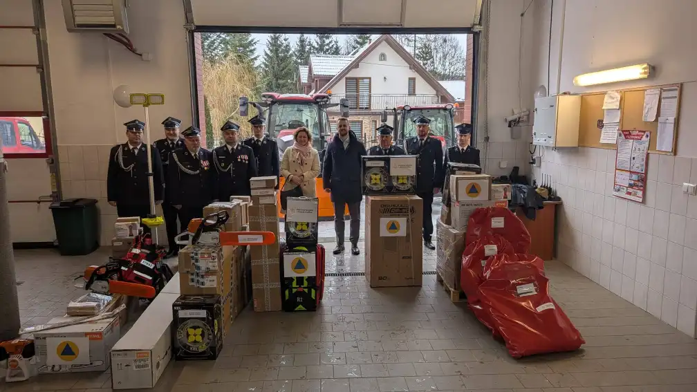 Gmina Gródek nad Dunajcem wzmacnia bezpieczeństwo mieszkańców dzięki nowemu sprzętowi