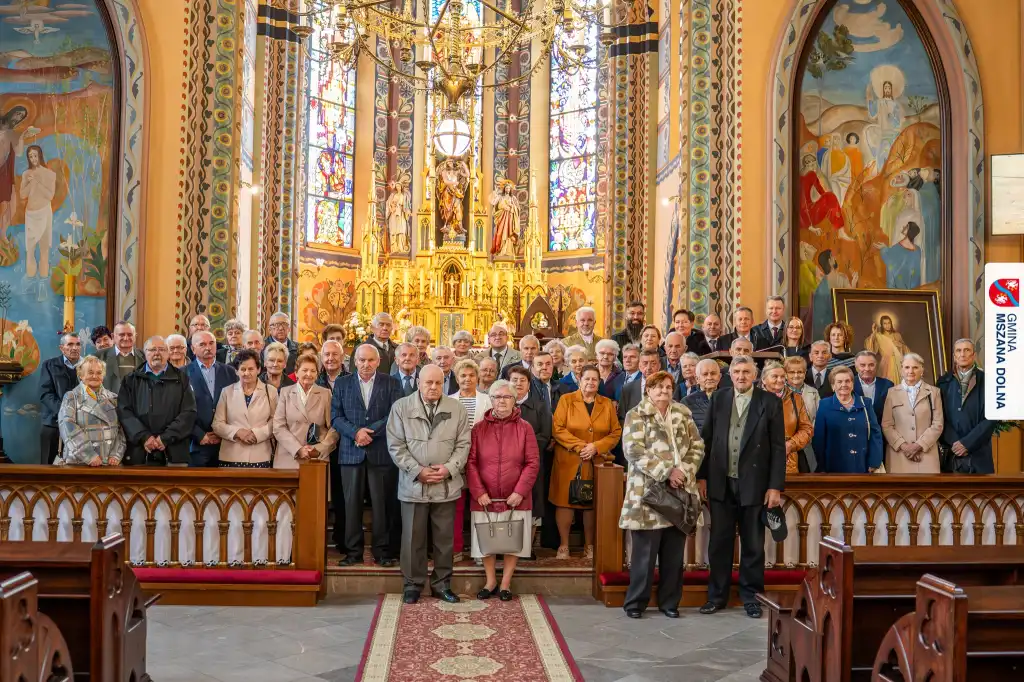 Miłość, która przetrwała pół wieku. Mszana Dolna uhonorowała Jubilatów