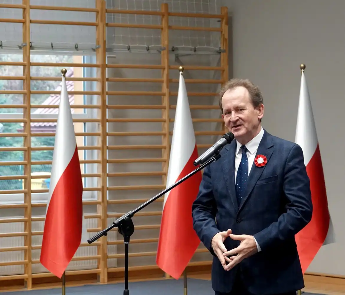 LO w Grybowie: minister podziękował młodzieży i nauczycielom