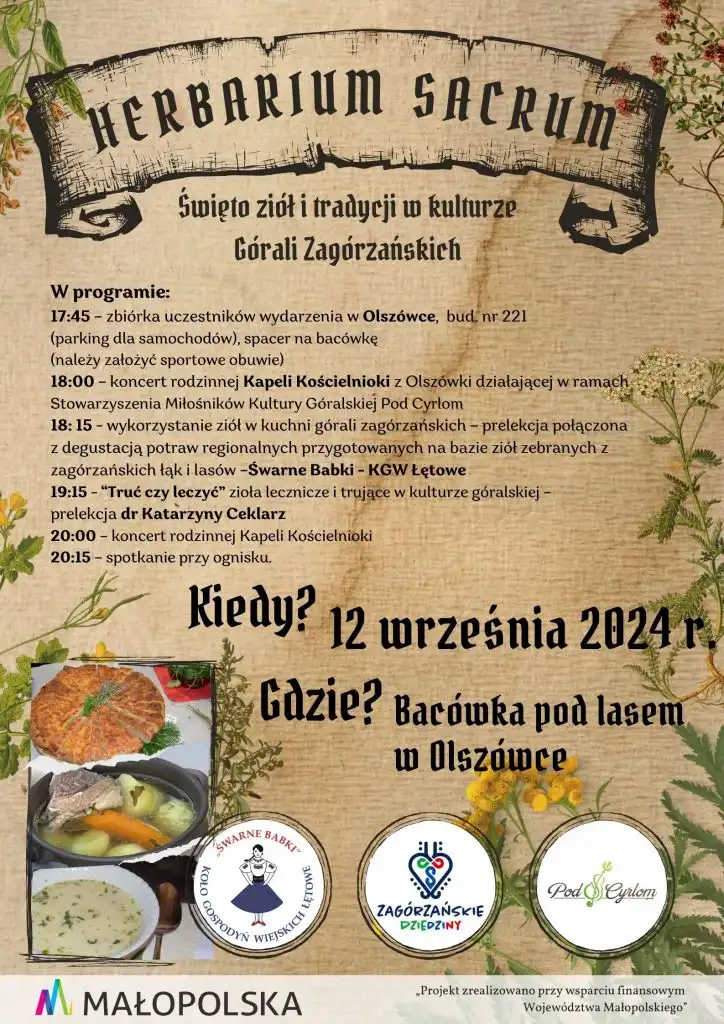 Ziołowy festiwal w Bacówce. Góralskie tradycje i sacrum natury