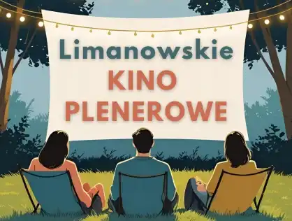 Limanowskie Kino Plenerowe powraca. Letnie wieczory z filmem w Parku Miejskim