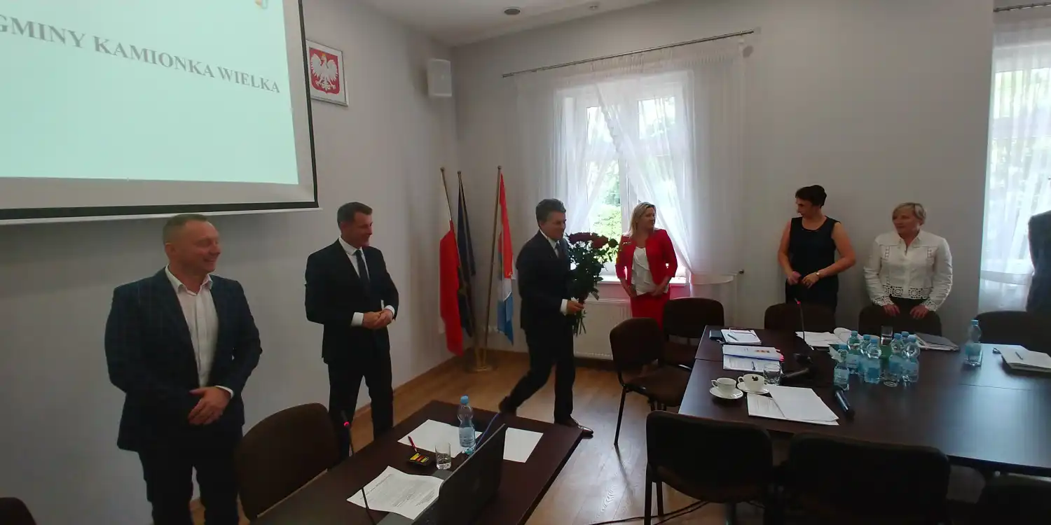 Wójt Gminy Kamionka Wielka z absolutorium