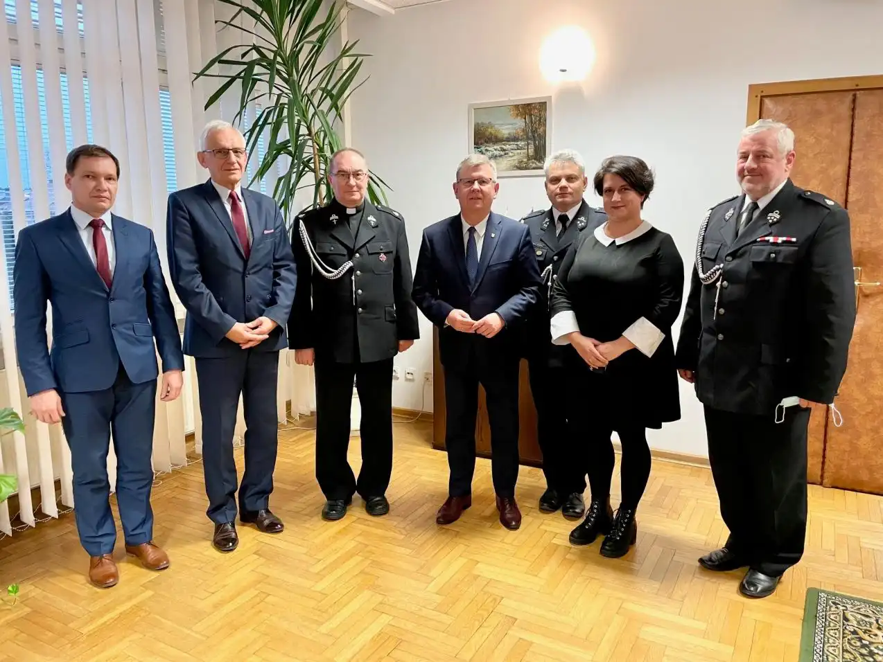 Marszałek Witold Kozłowski z wizytą w nowosądeckim MORD, agendach UMWM oraz Centrum Sztuki Mościce