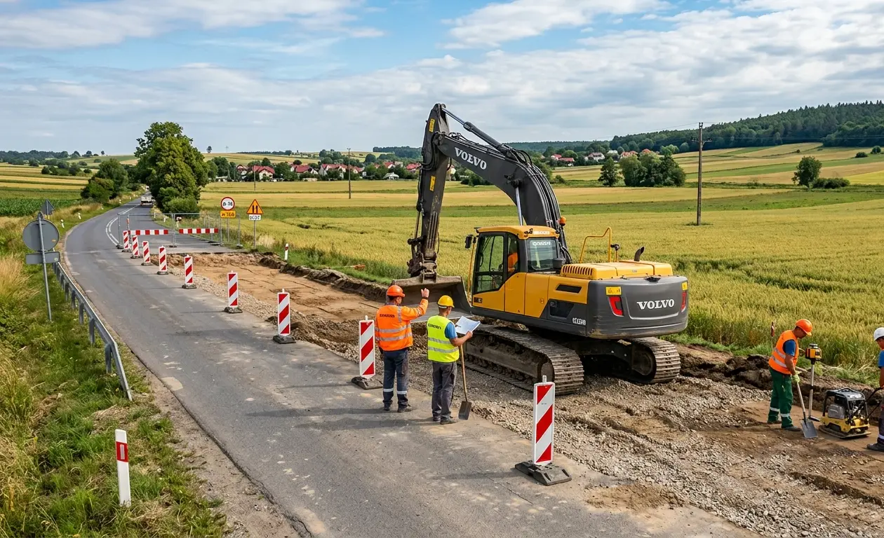 Wybrano wykonawcę przebudowy drogi w Krasnych Lasocicach. Inwestycja będzie kosztować ponad 1,3 mln zł