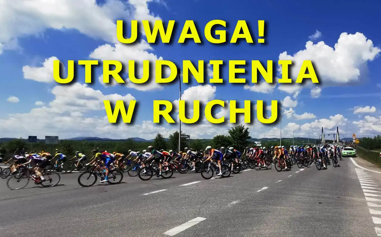 Uwaga! 30 czerwca utrudnienia w ruchu związane z wyścigami kolarskimi