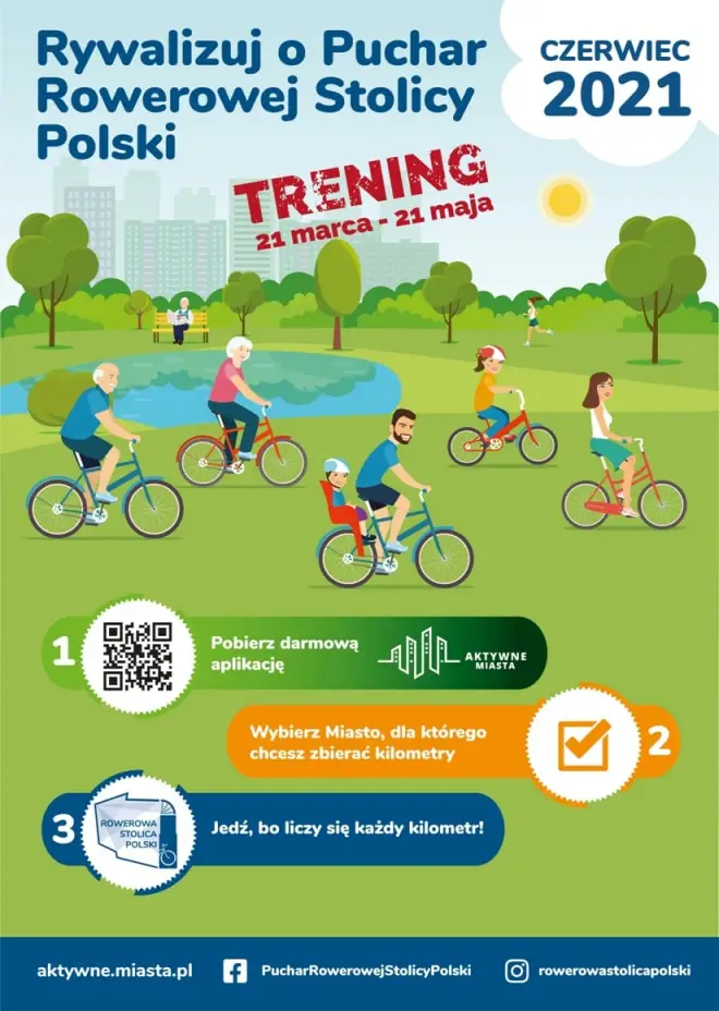 Nowy Sącz ponownie przystąpił do rywalizacji o Puchar Rowerowej Stolicy Polski