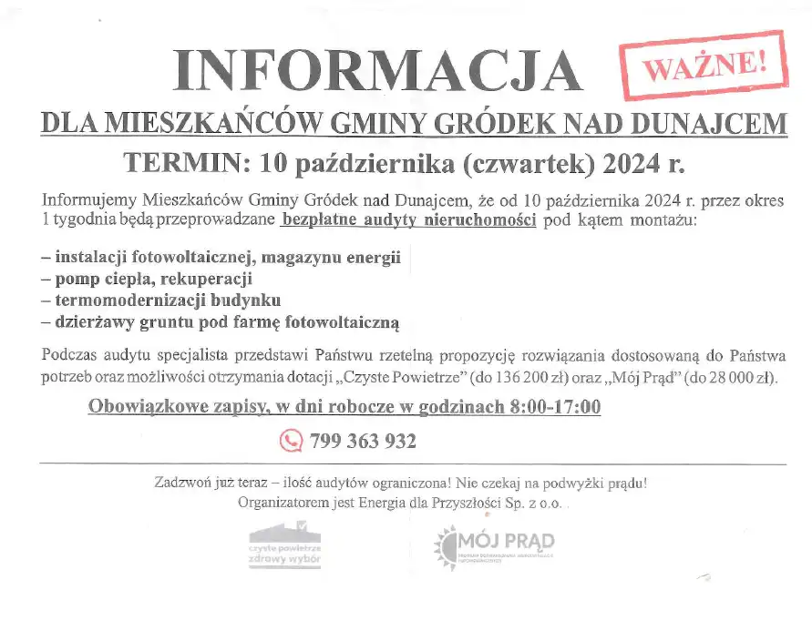 Uwaga! Fałszywe ulotki w obiegu. Gmina apeluje o czujność