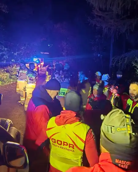 Dramatyczne poszukiwania w Starej Wsi. Służby ratunkowe w akcji