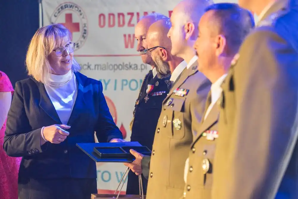 Sądeccy krwiodawcy odznaczeni