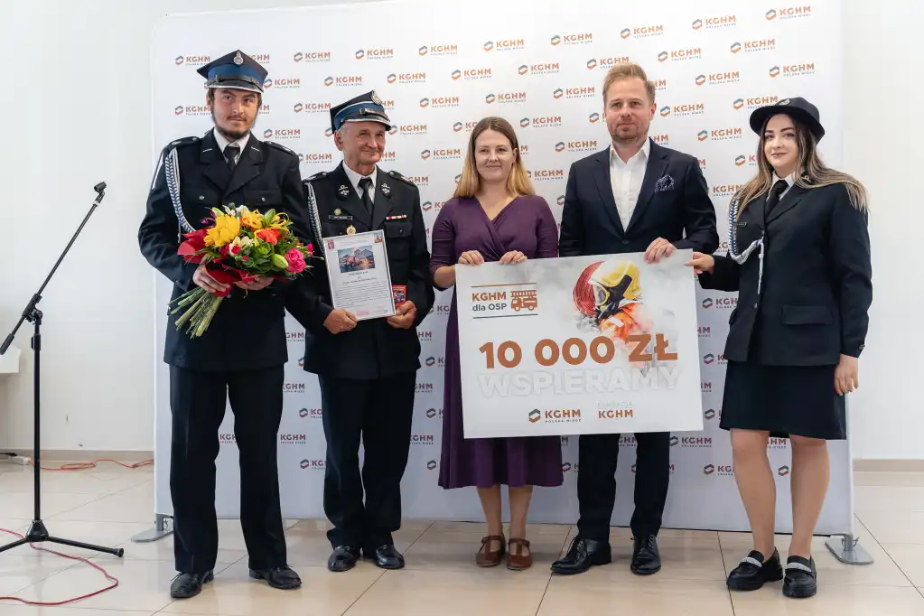 Promesy KGHM Polska Miedź dla OSP w Siołkowej