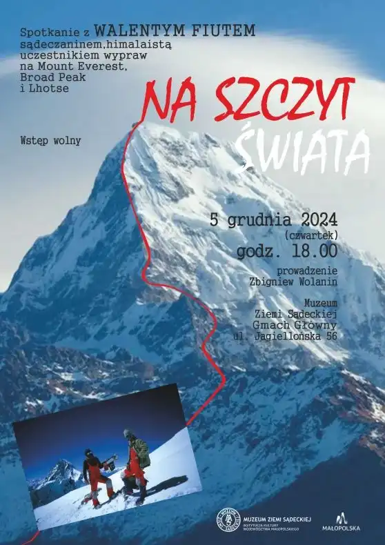 Wspomnienia z najwyższych szczytów. Spotkanie z sądeckim himalaistą