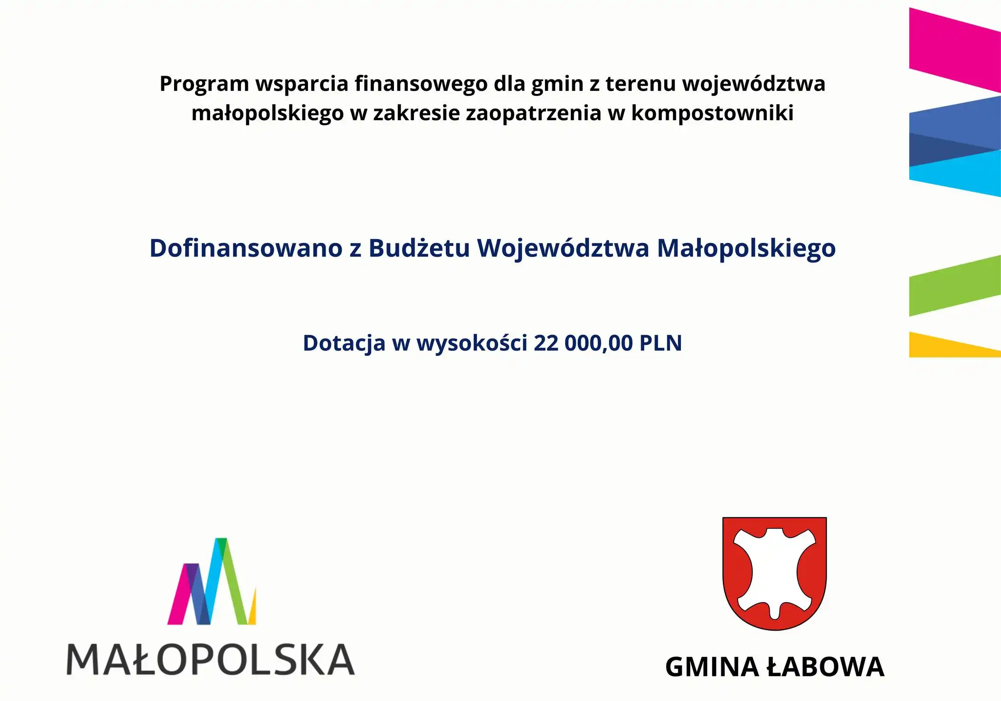 Gmina Łabowa otrzymała wsparcie na kompostowniki. Skorzystają mieszkańcy