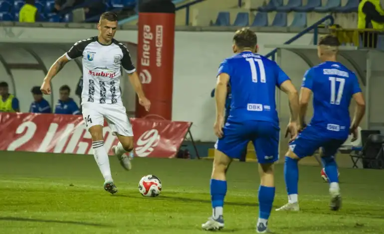 Wyjazdowy mecz Sandecji w Olsztynie. Wygrywa Stomil