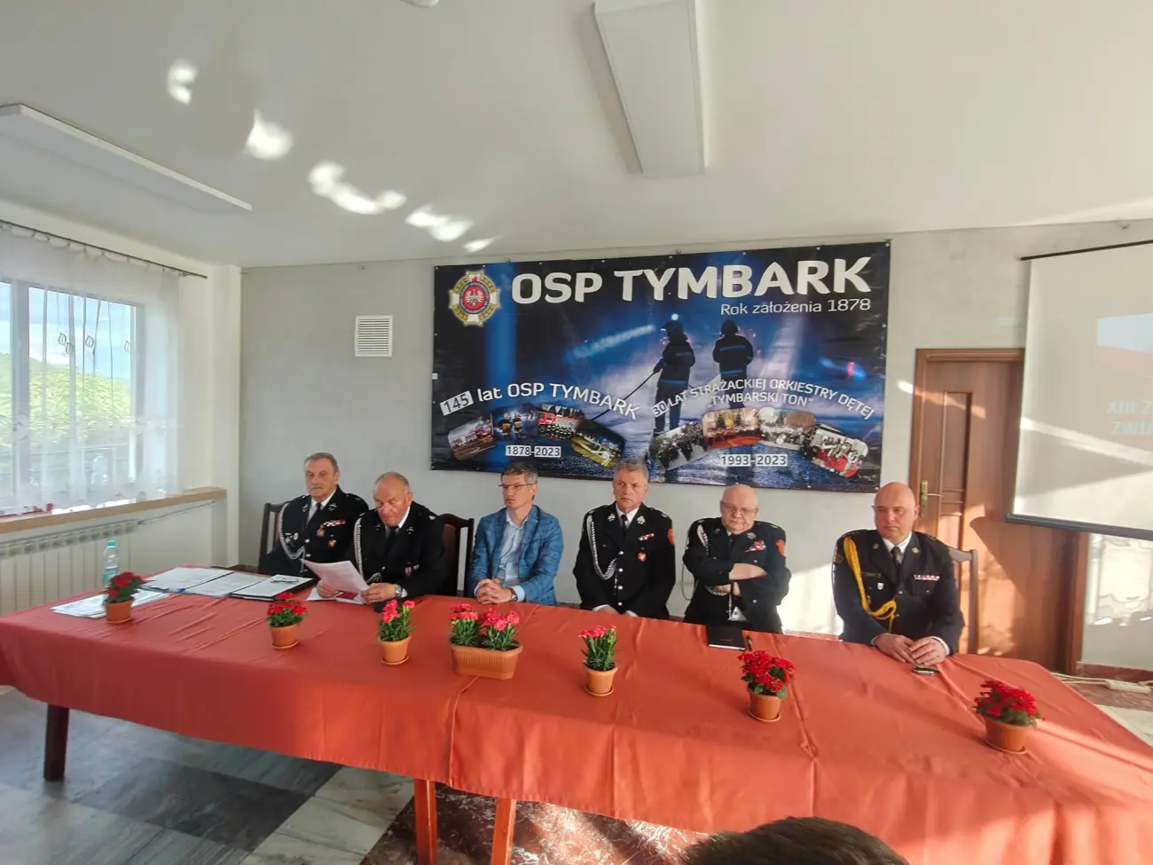 Strażacy wybrali władze. Stanisław Przybylski ponownie prezesem w Tymbarku