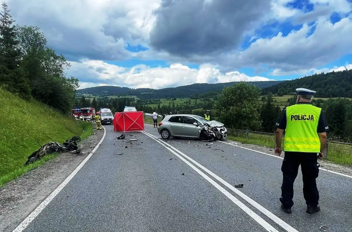 Śmiertelny wypadek w Lubomierzu. Nie żyje 51-letnia kobieta