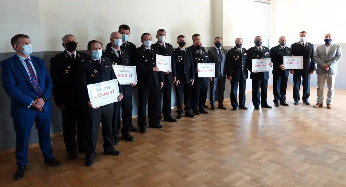Powiat nowosądecki: 155 tys. złotych dla strażaków ochotników