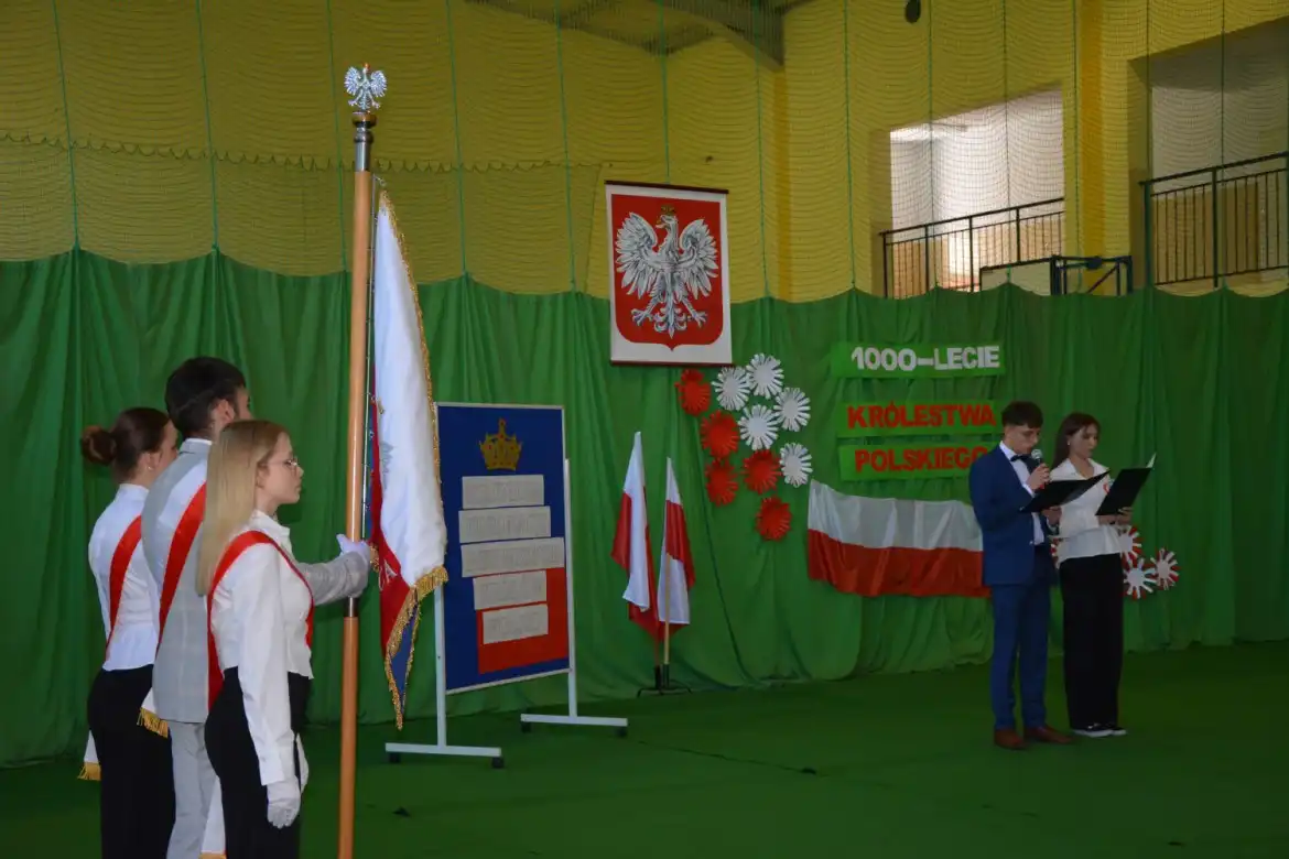 Grybów uczcił 1000-lecie koronacji Bolesława Chrobrego. Historia ożyła dzięki uczniom i technologii