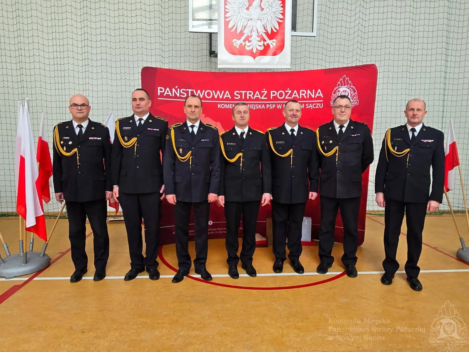 Podziękowania za lata służby. Uroczystość w PSP Nowy Sącz
