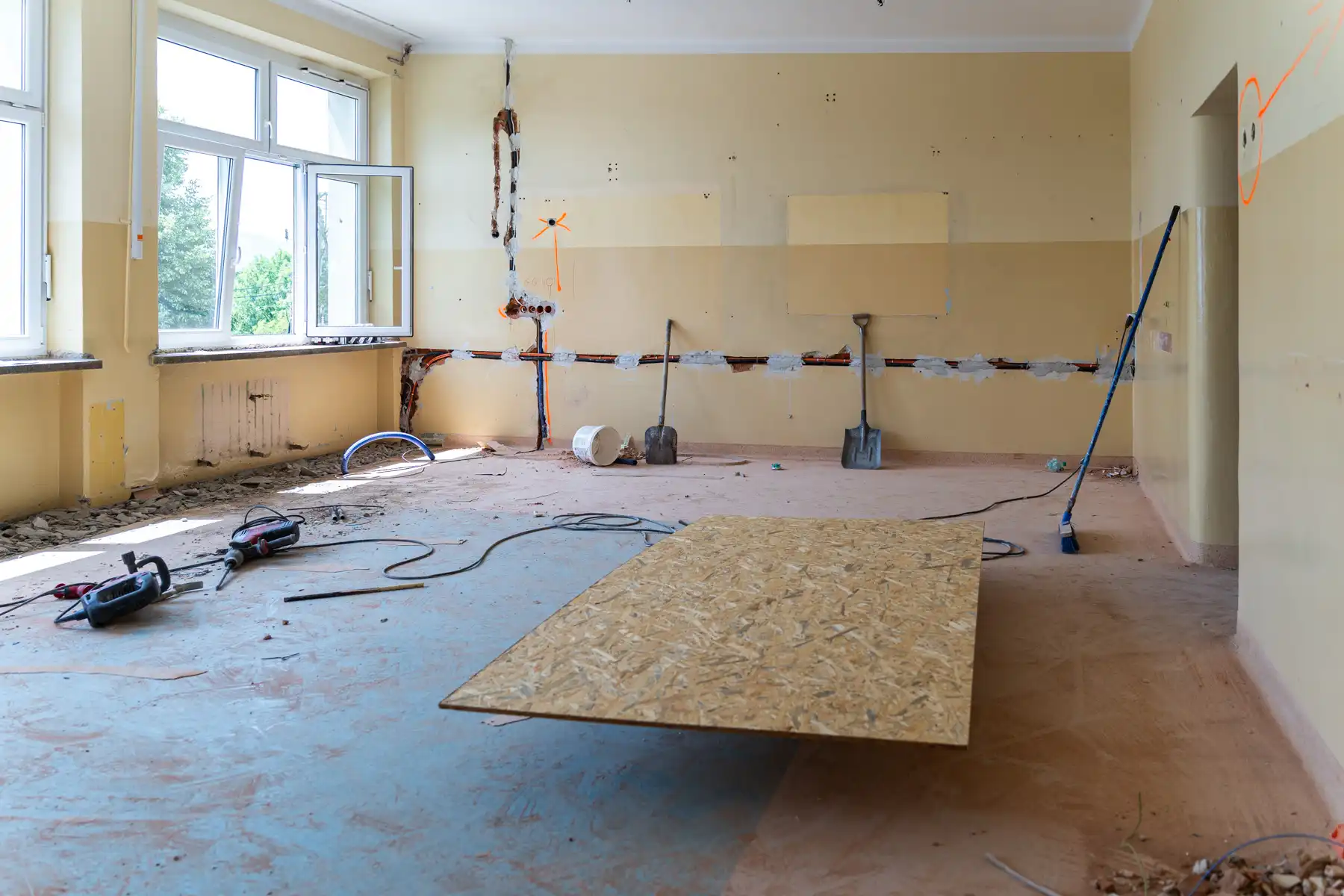 Trwa kompleksowa modernizacja Zespołu Szkolno-Przedszkolnego w Siołkowej
