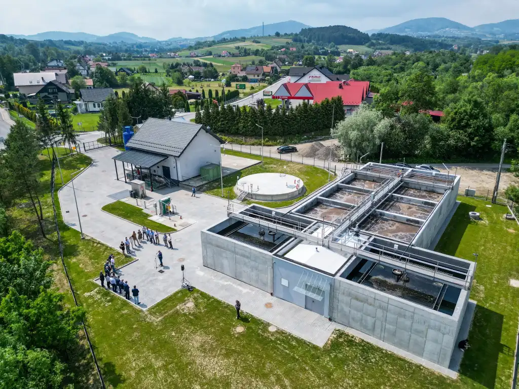 Największa inwestycja Gminy Łukowica zakończona. Nowoczesna oczyszczalnia ścieków gotowa