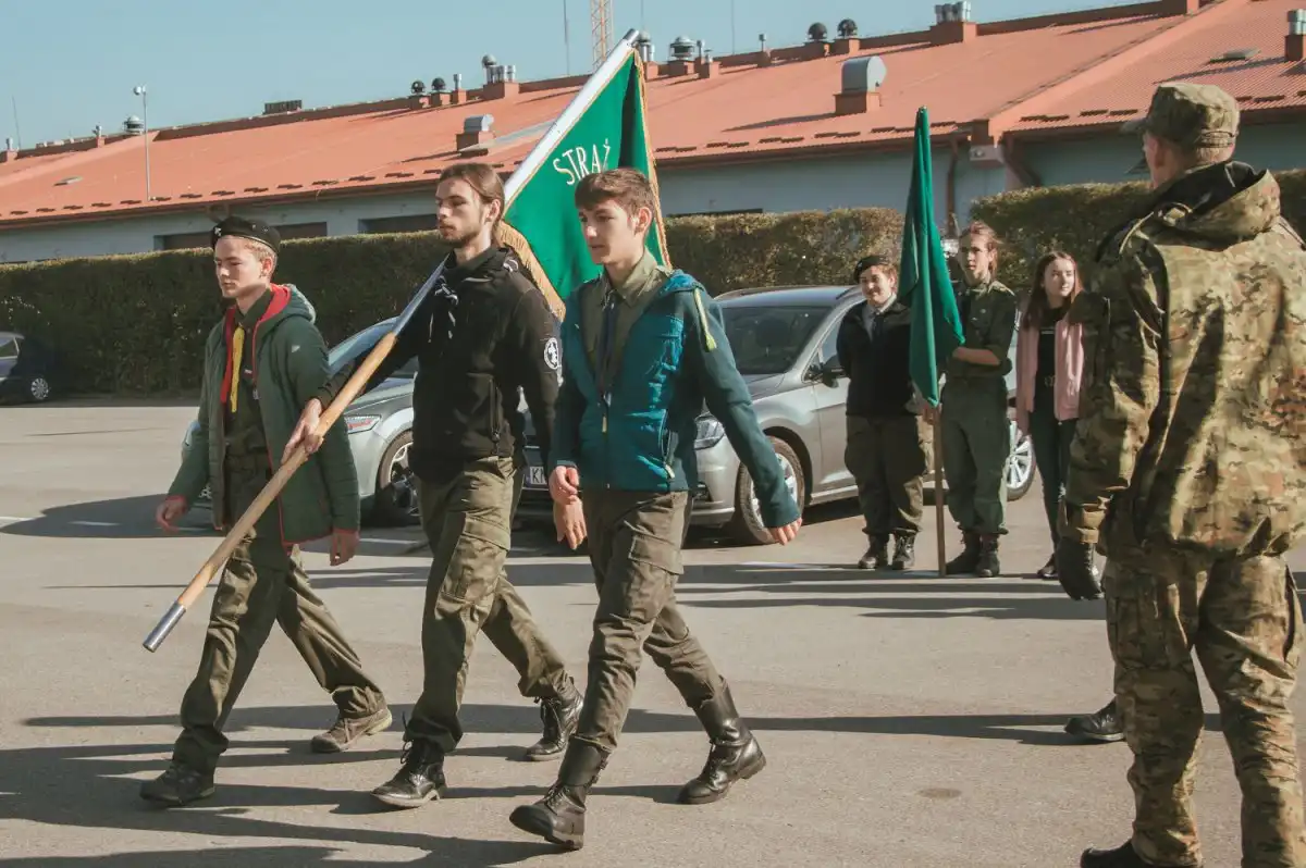 Harcerze zrzeszeni w Hufcu ZHP w Nowym Sączu szkolili się w KaOSG
