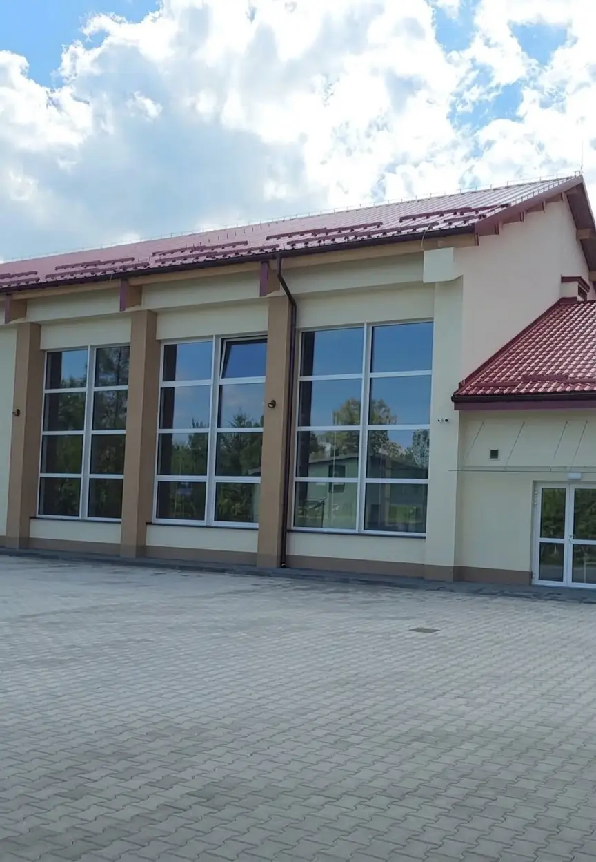 Nowa sala gimnastyczna w Skrudzinie już gotowa. Wkrótce otwarcie