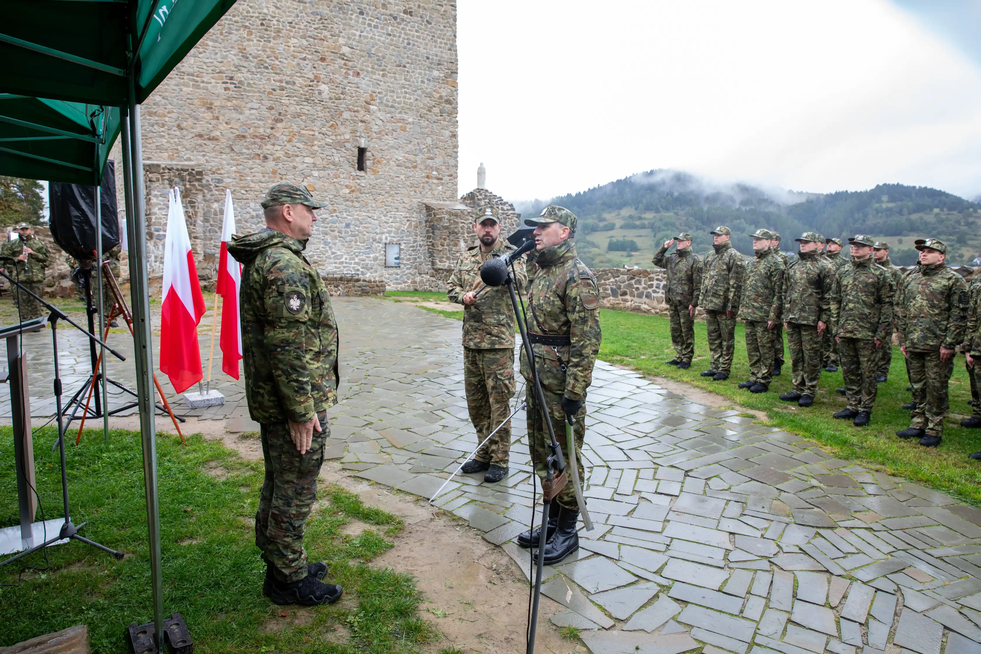 Zamek w Muszynie świadkiem historycznej chwili dla KaOSG