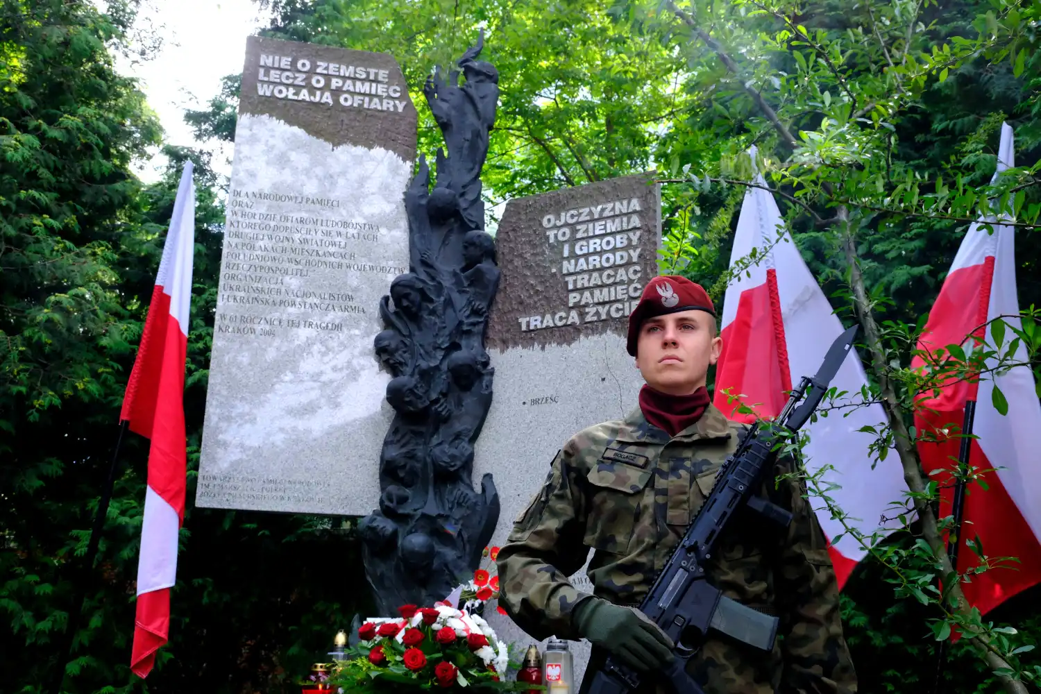 Uroczystości upamiętniające Polaków - Ofiary Ludobójstwa dokonanego przez OUN i UPA na ziemiach wschodnich II Rzeczypospolitej Polskiej
