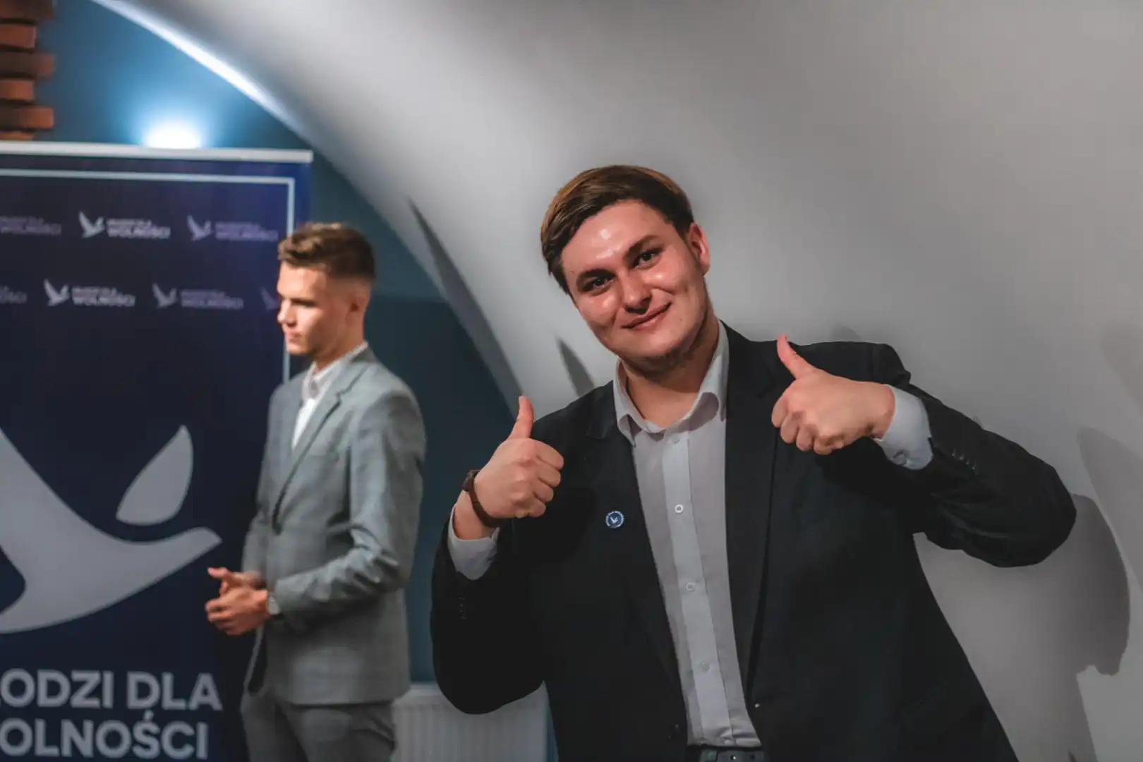 Wolność jest piękna! - mówi Prezes Młodych dla Wolności w Nowym Sączu