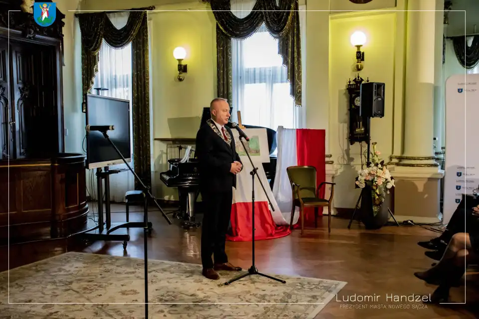 Obchody 729. rocznicy lokacji Królewskiego Miasta Nowego Sącza w nowosądeckim ratuszu