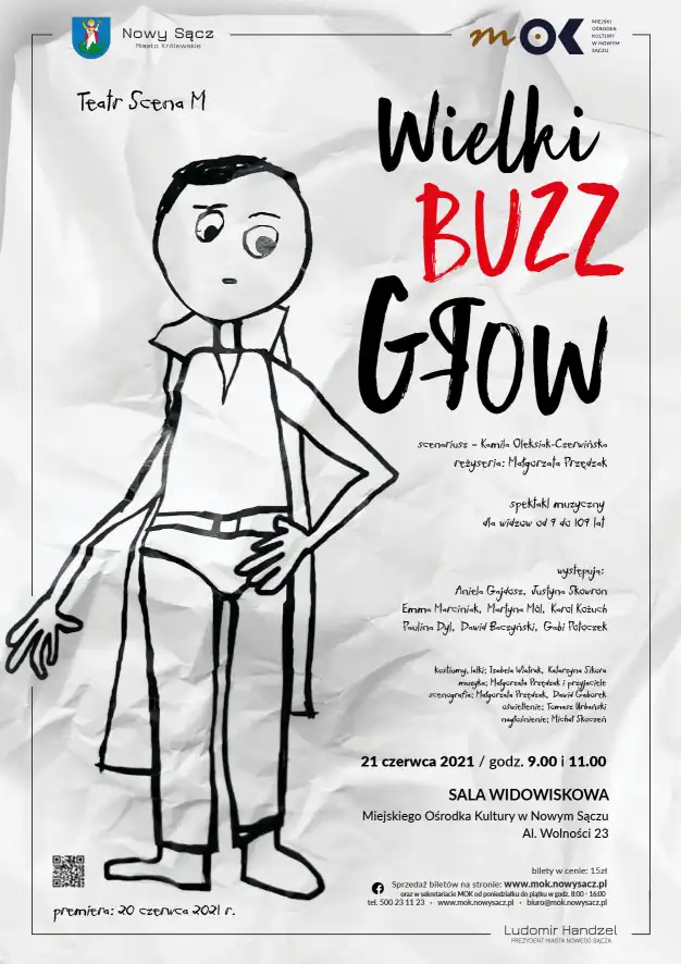 21 czerwca spektakl Wielki Buzz Grow