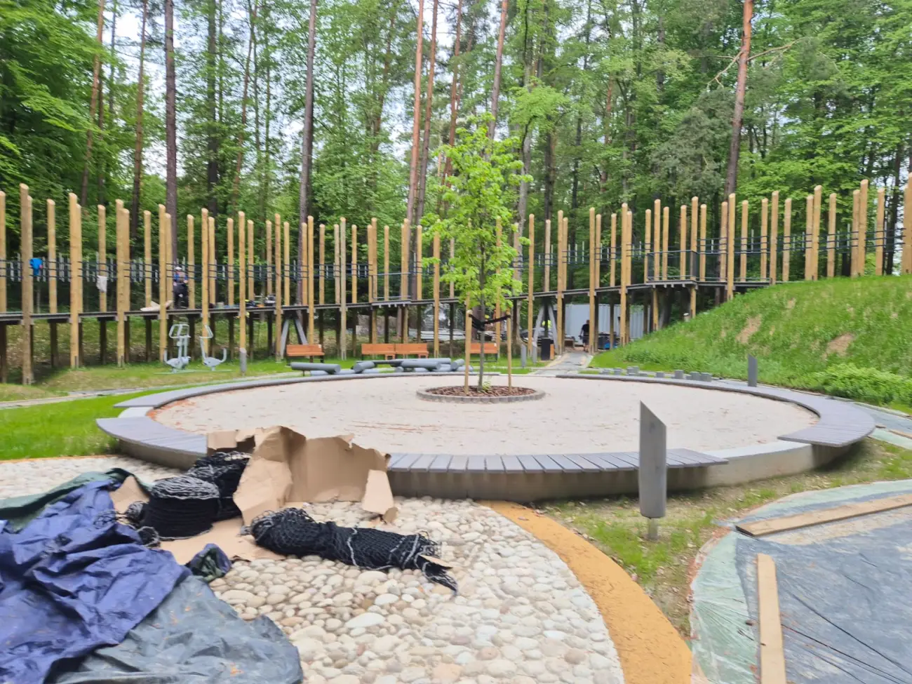 Orbisfera prawie gotowa. Na Miejskiej Górze powstaje wyjątkowa atrakcja