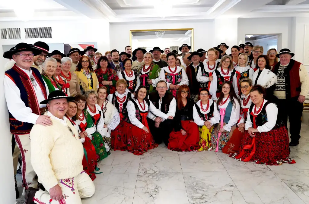 Góralska tradycja żywa w Obidzy. Opłatkowe spotkanie Związku Podhalan Oddział Jazowsko