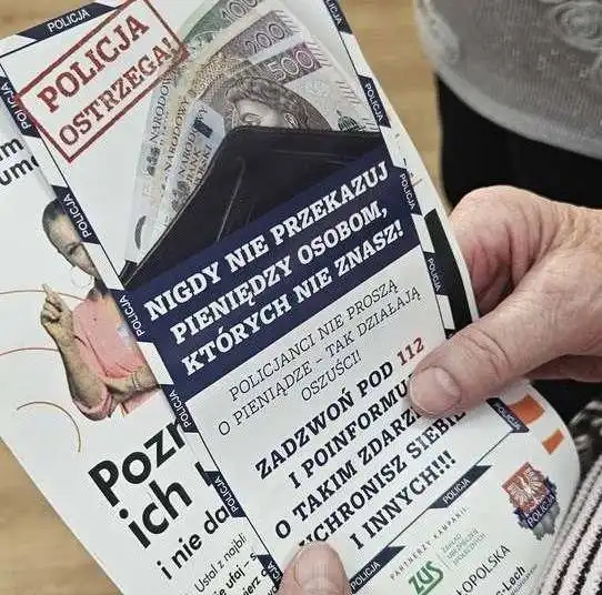 Jak uniknąć oszustw? Dzielnicowy edukuje seniorów w Limanowej