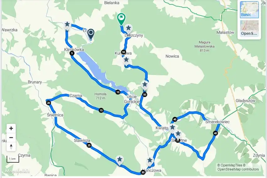 Uwaga! 3 maja na drogach powiatu gorlickiego utrudnienia w ruchu w związku z wyścigiem kolarskim