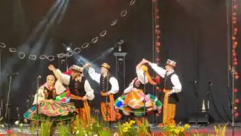 Koncert jubileuszowy Zespołu Regionalnego ”Sądeczoki” w Amfiteatrze w Parku Strzeleckim