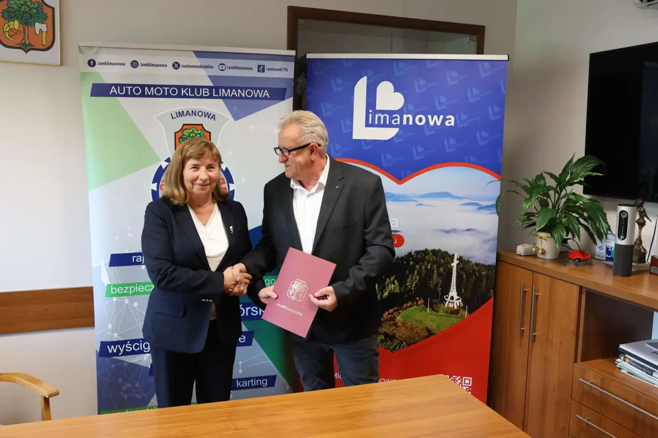 Burmistrz podpisała umowę. W lipcu Limanowa znów stanie się stolicą motorsportu