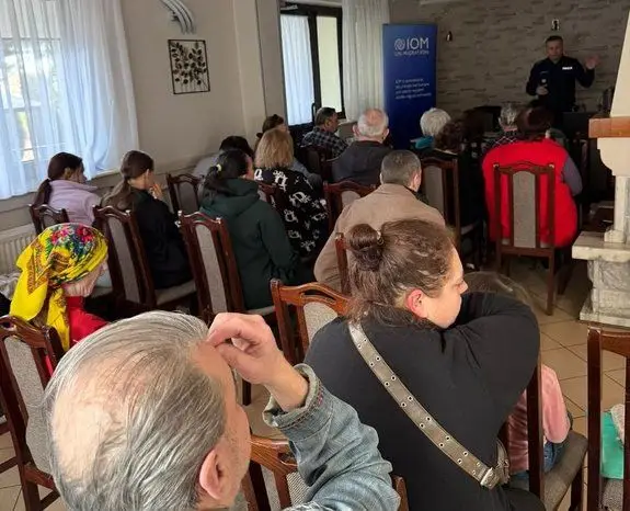 Bezpieczny start w nowym miejscu. Profilaktyczne spotkanie z podopiecznymi IOM
