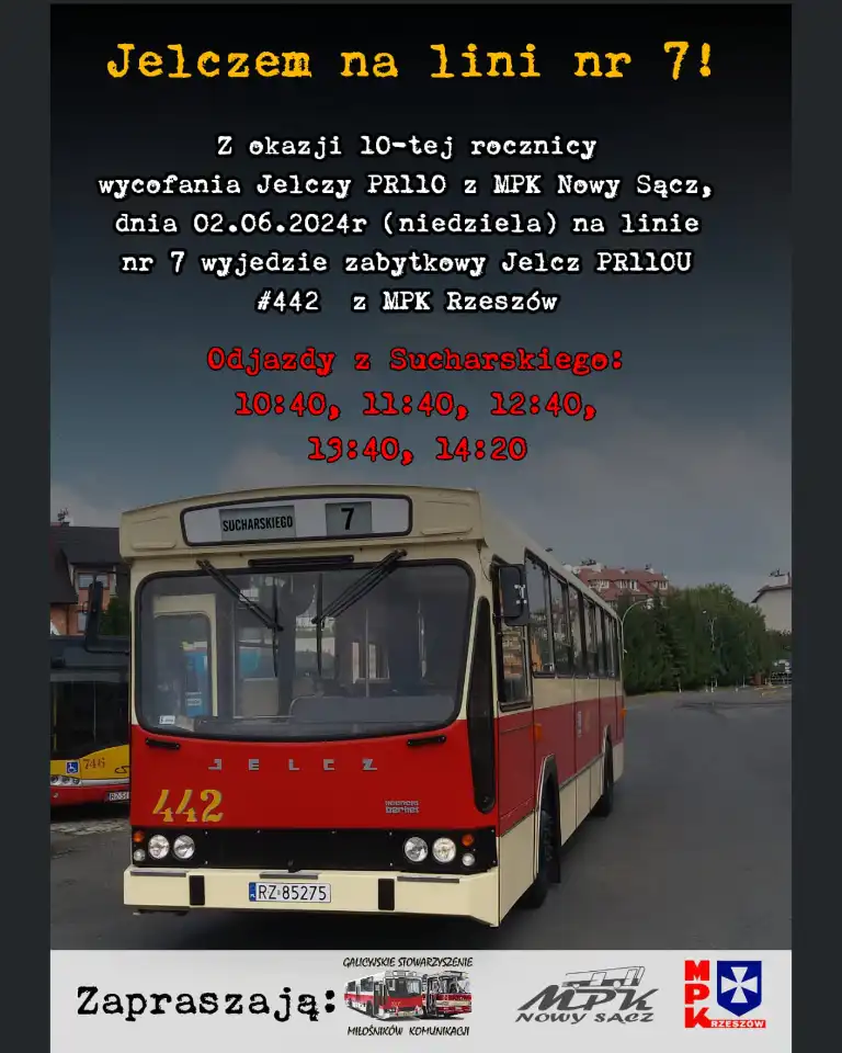 Na ulice Nowego Sącza wyjedzie zabytkowy Jelcz