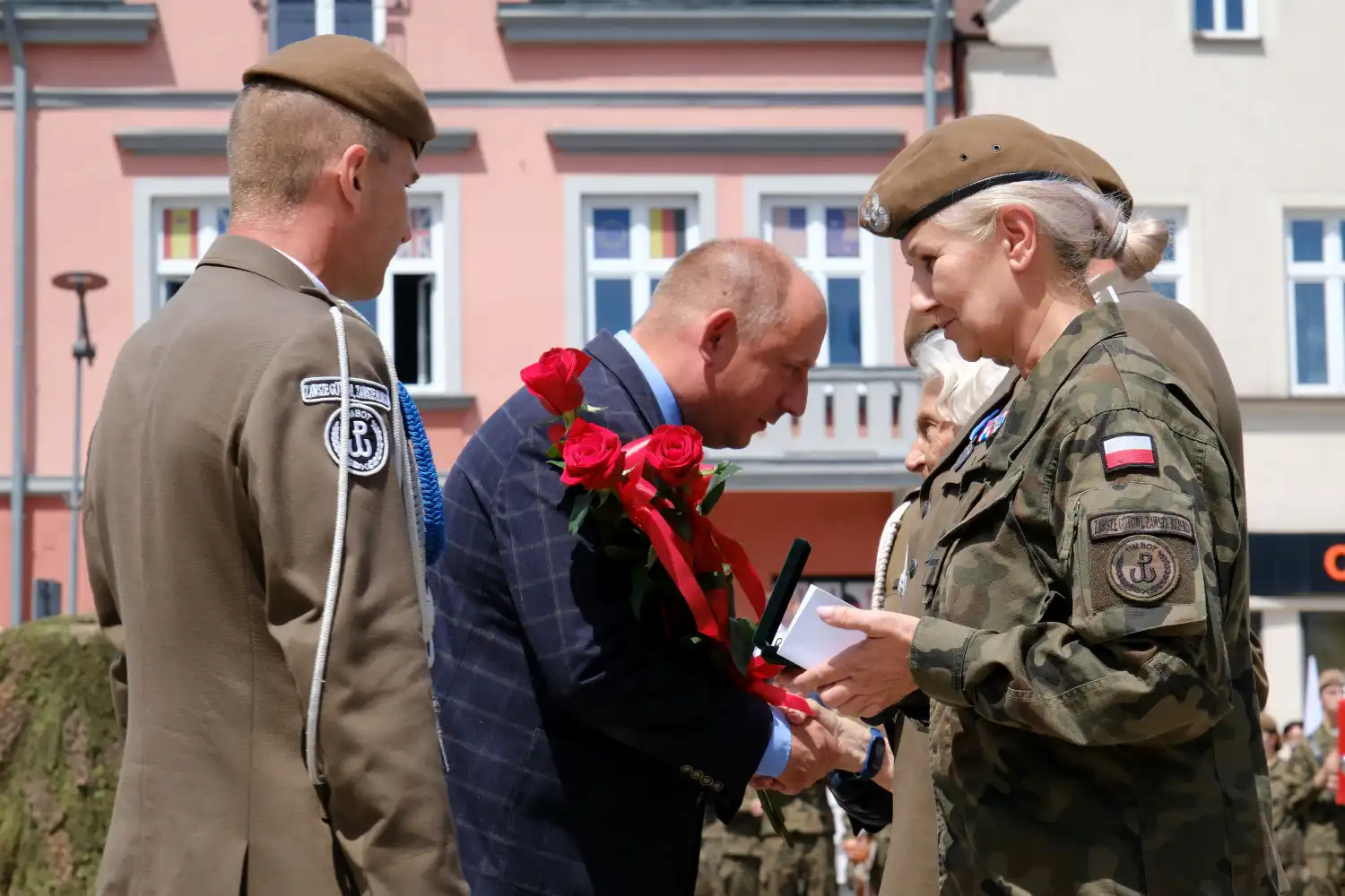 Przysięga wojskowa żołnierzy 11MBOT w Gorlicach